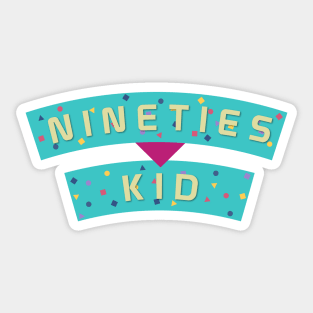 Nineties Kid Sticker